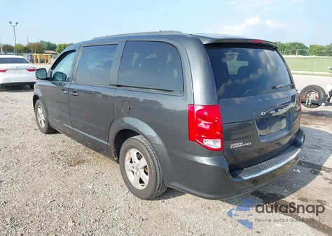 2012 Dodge Grand Caravan Sxt из США, поврежденный, VIN 2C4RDGCG5CR253483